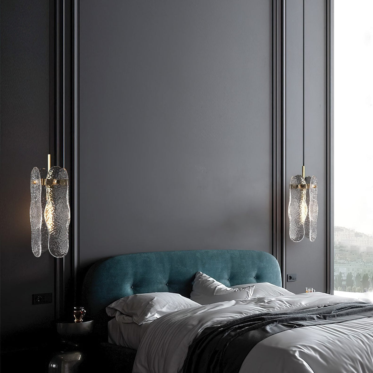 Water Ripple Glass Pendant Lamp