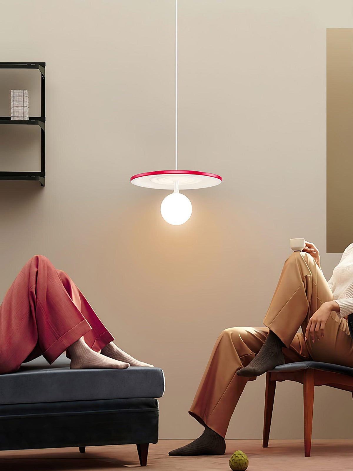 Modern Water Ripple Pendant Light for Living Room and Dining Room