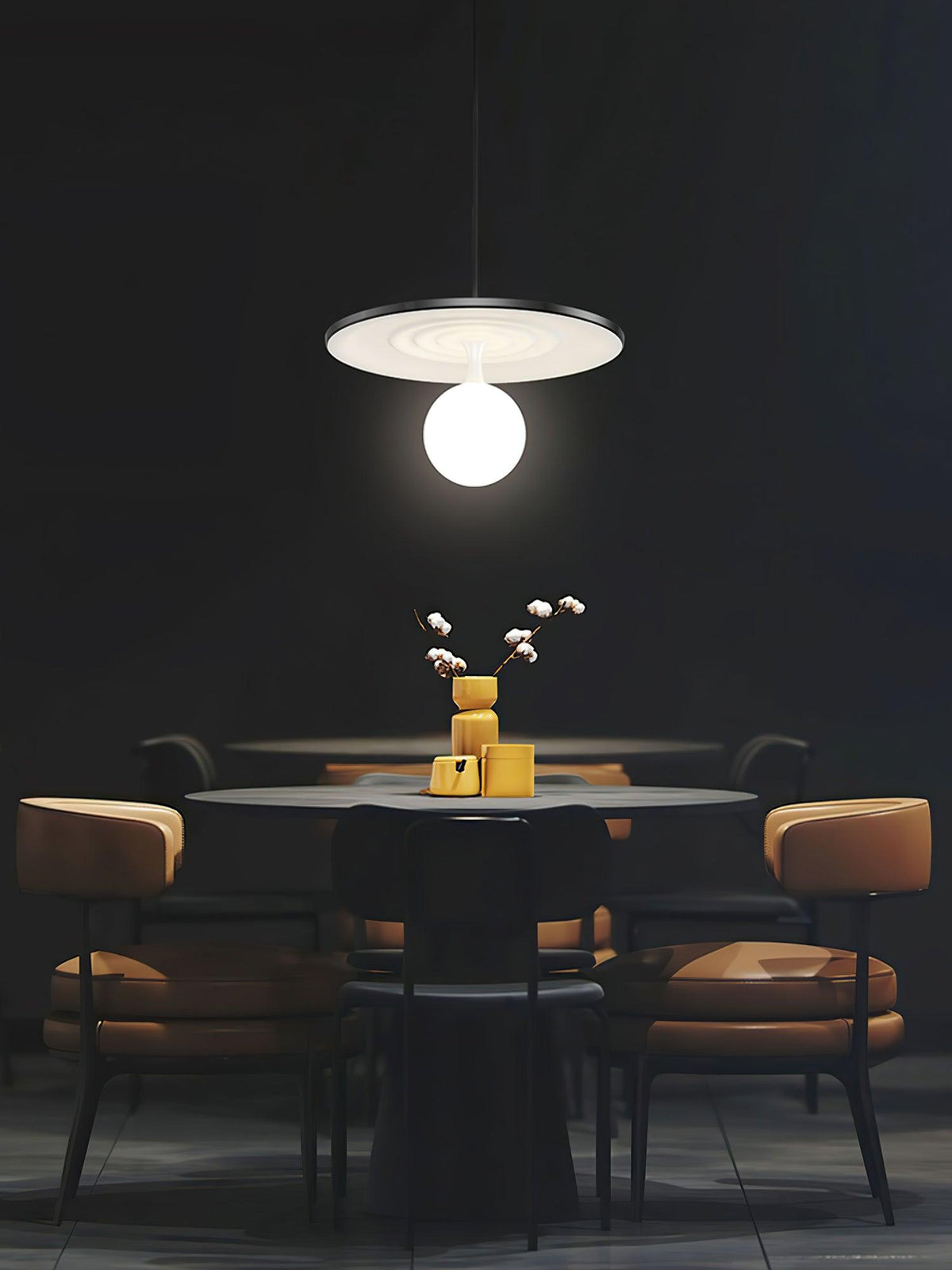 Modern Water Ripple Pendant Light for Living Room and Dining Room