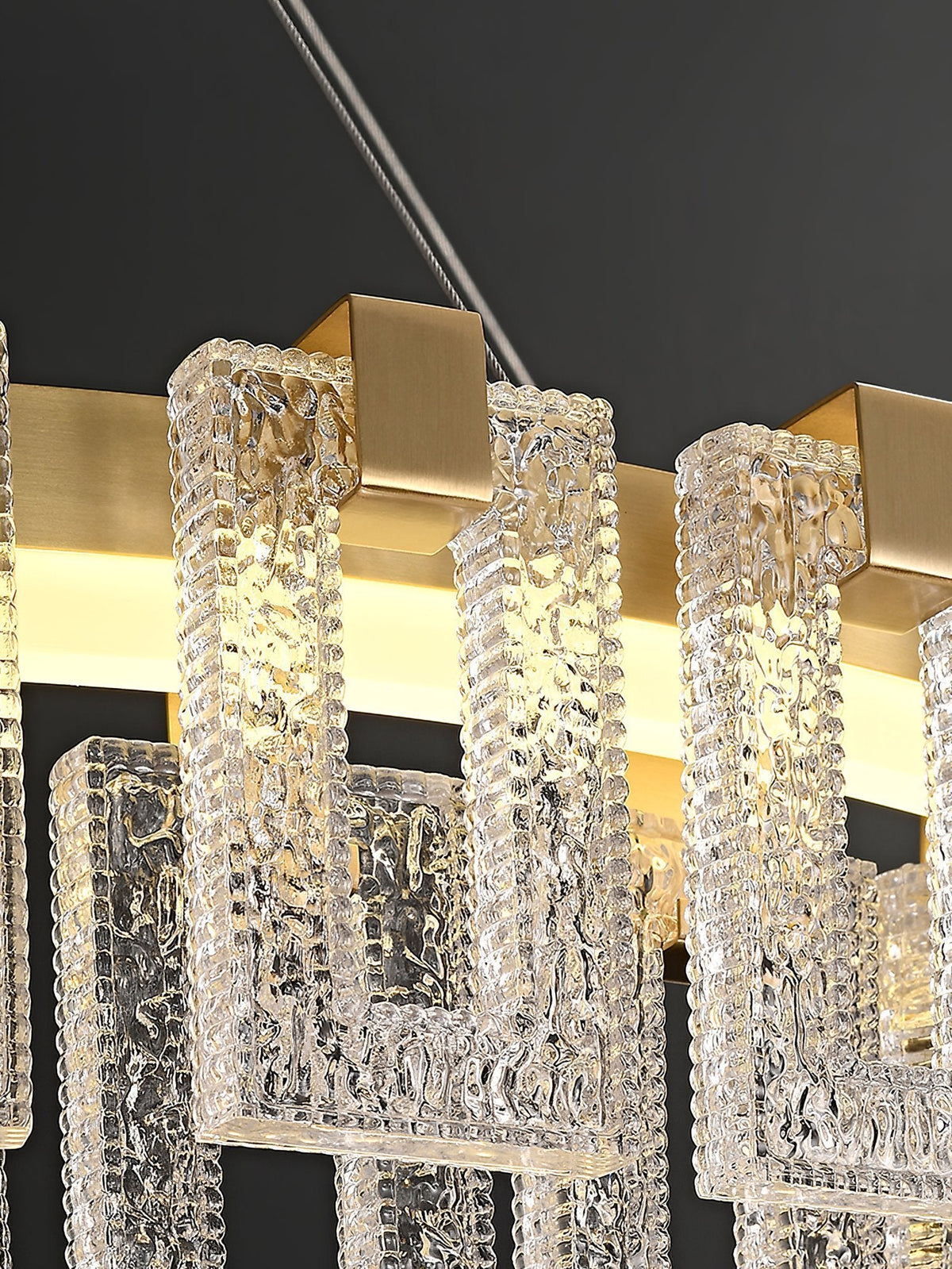 Watt Glass Chandelier