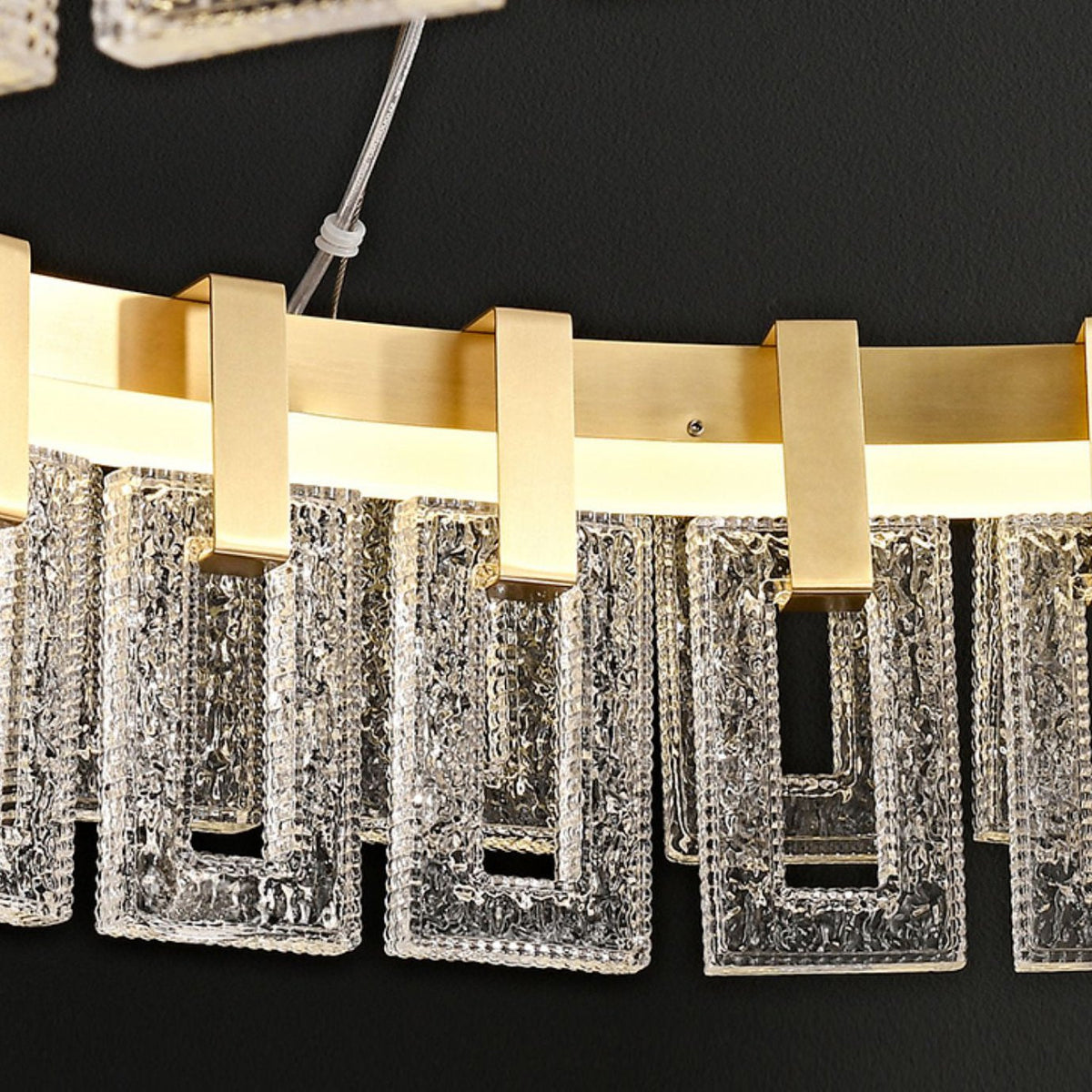 Watt Glass Chandelier