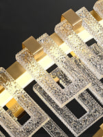 Watt Glass Chandelier