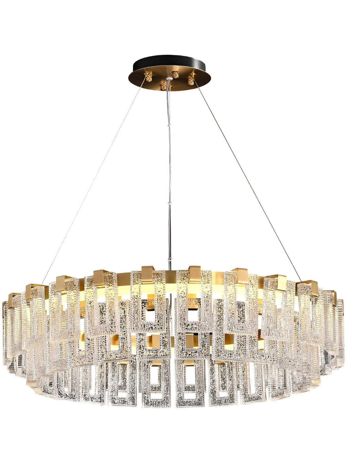 Watt Glass Chandelier