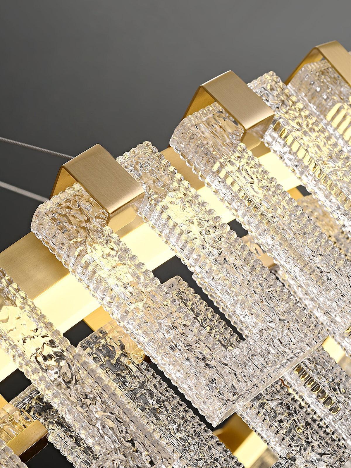 Watt Glass Chandelier