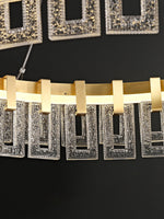 Watt Glass Chandelier