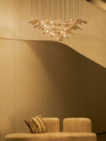 diy-floating-leaf-chandelier
