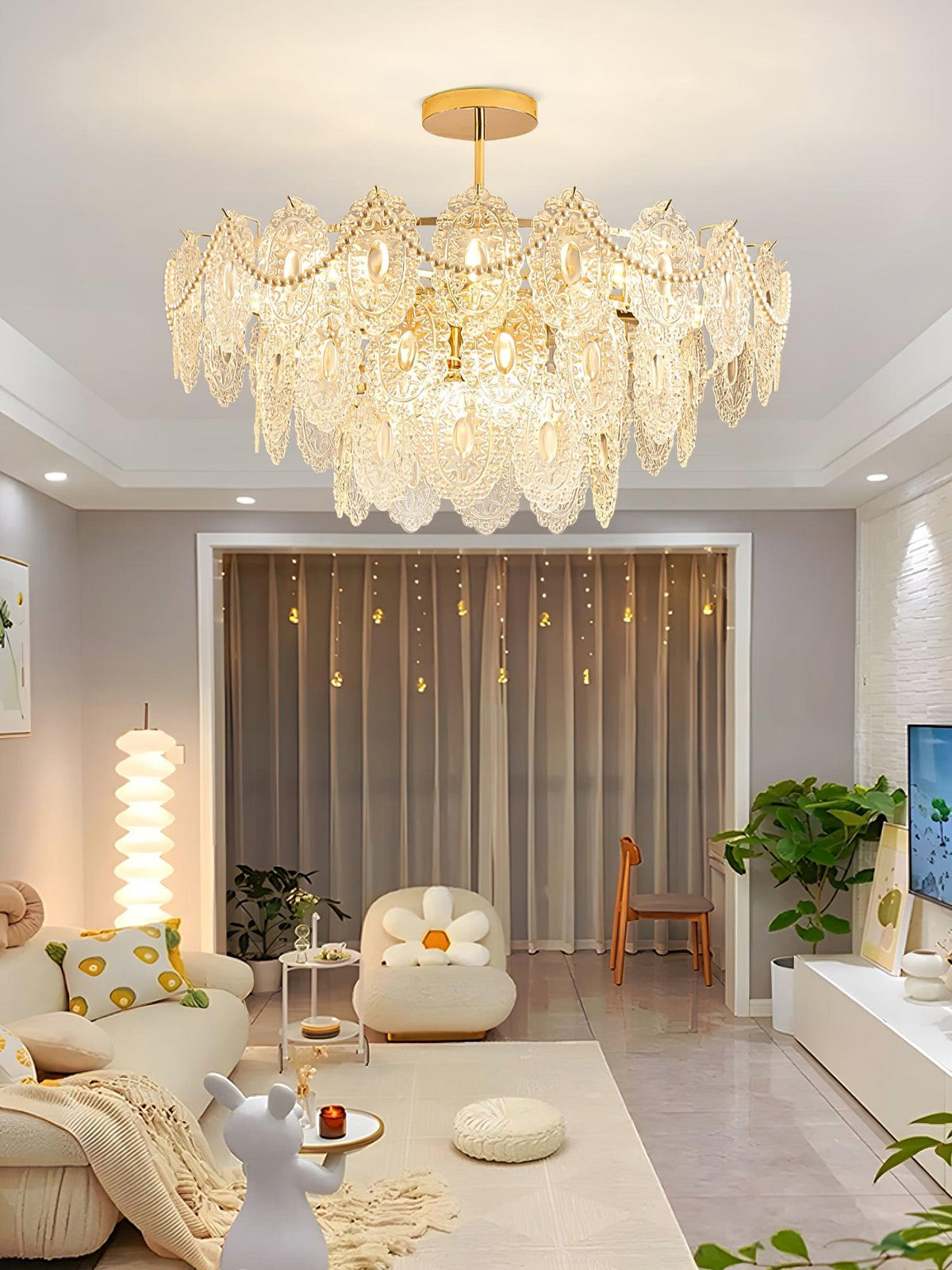 wave-pearl-chandelier