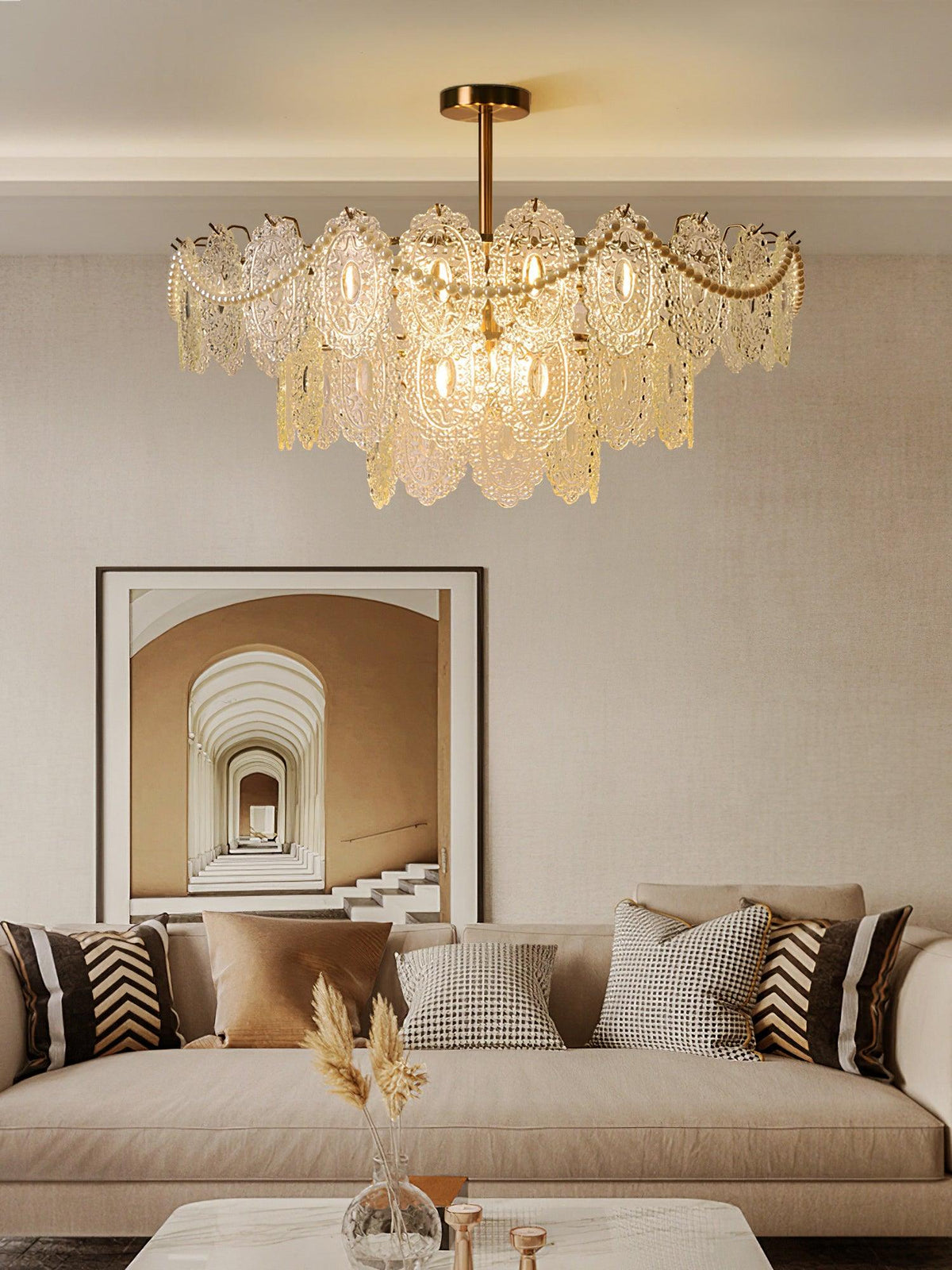 wave-pearl-chandelier