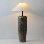 Weathered Wood Floor Lamp