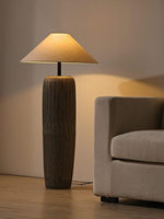 Weathered Wood Floor Lamp