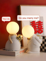 Wedding Decoration Built In Battery Table Lamp