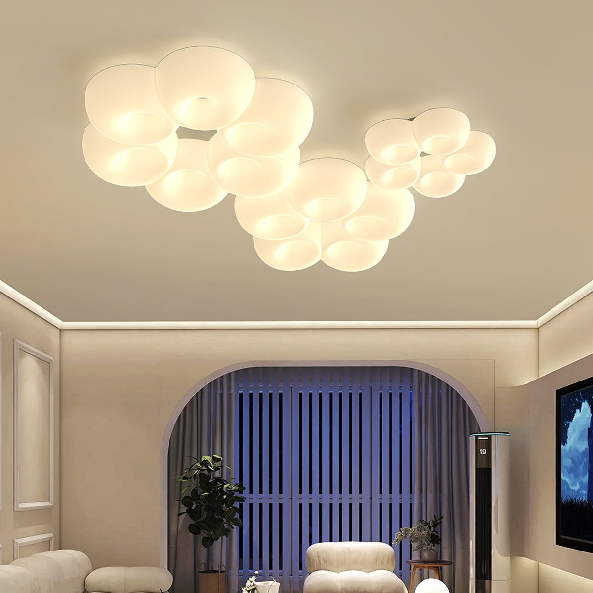 Weird Donut Ceiling Light