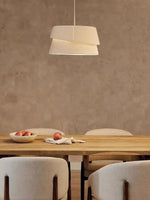 Nyla Fabric Pendant Light – Modern Minimalist Ceiling Lamp for Dining & Living Spaces