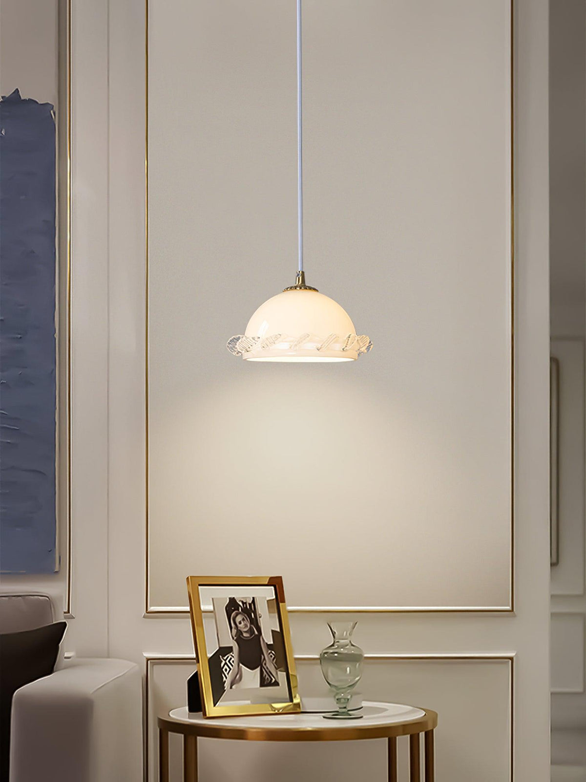 white-glass-antique-french-pendant-light