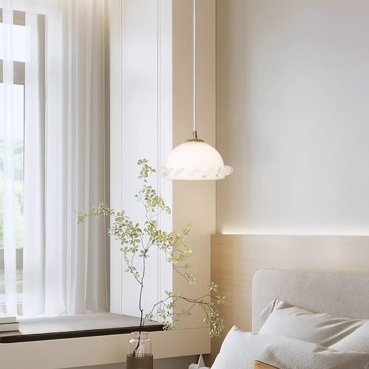 white-glass-antique-french-pendant-light