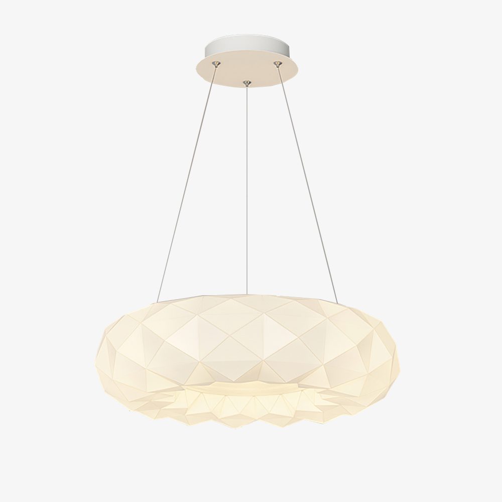White Hive Pendant Light