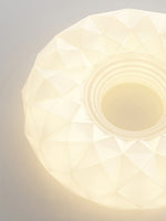 White Honeycomb Ceiling Lamp