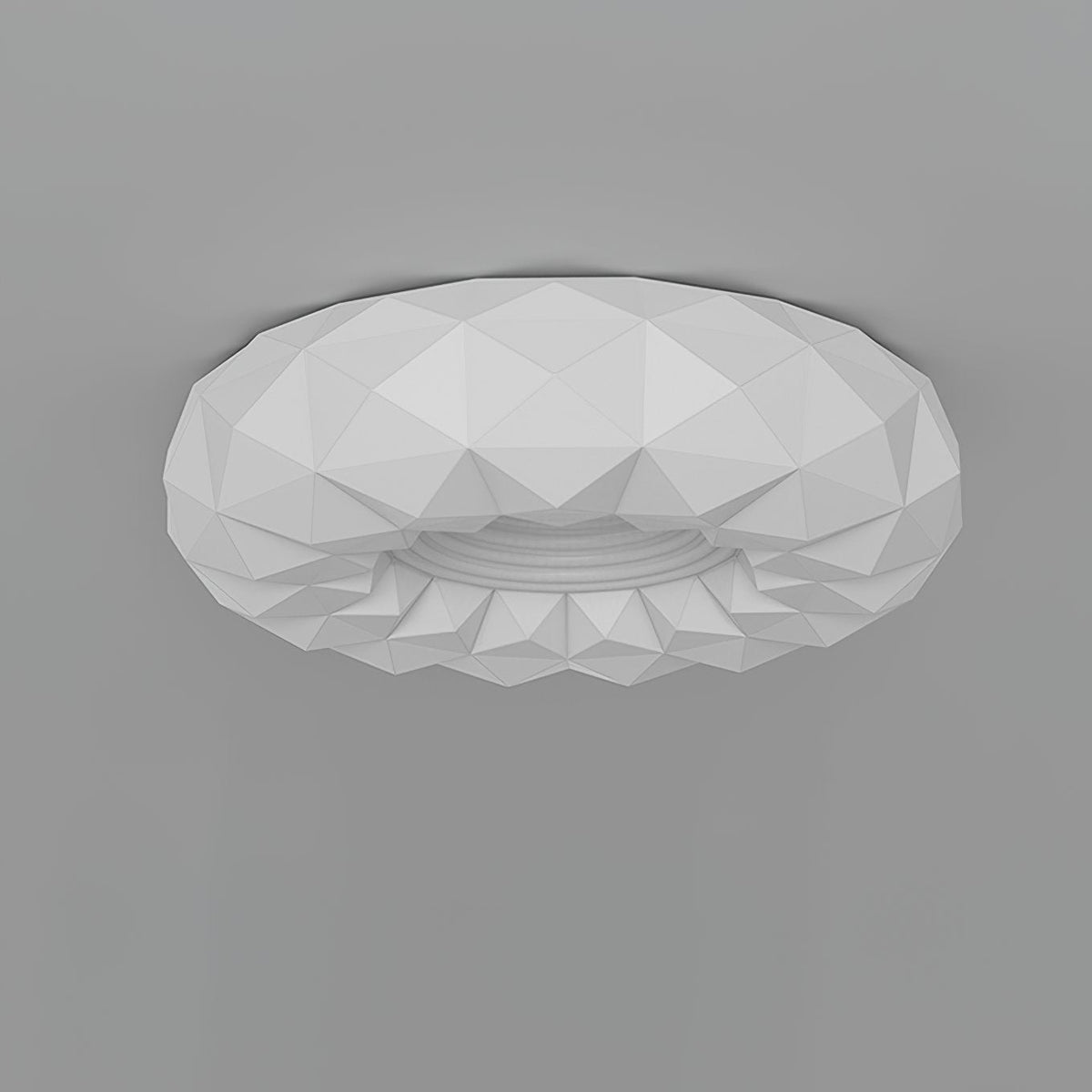 White Honeycomb Ceiling Lamp
