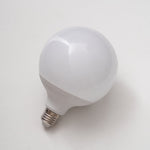 Lumière White Glass LED Bulb — E26/E27 Dimmable Replacement for Designer Fixtures