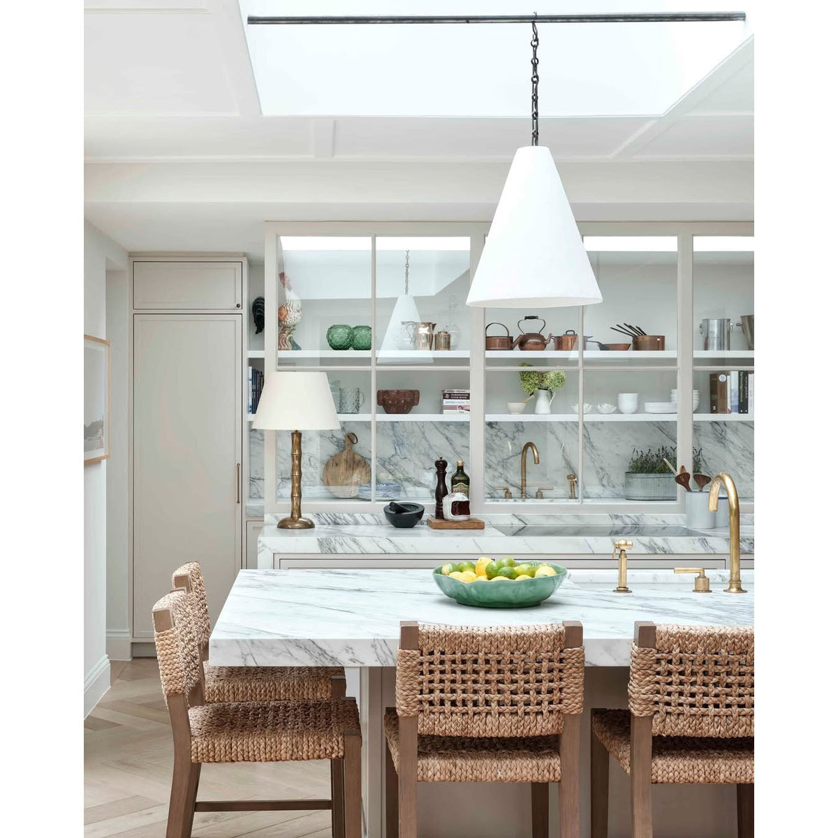 white-plaster-pendant-lamp