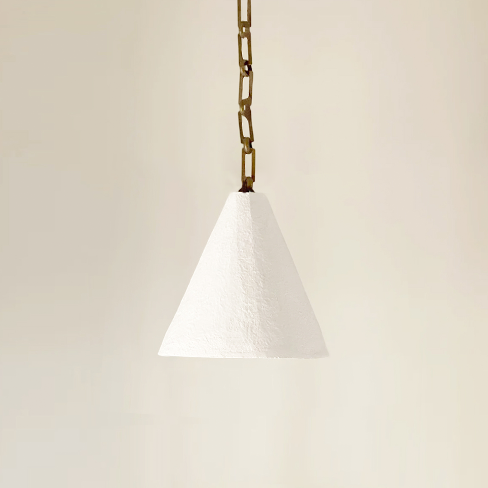 white-plaster-pendant-lamp