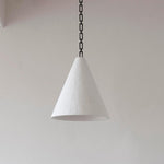 white-plaster-pendant-lamp