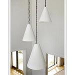 white-plaster-pendant-lamp