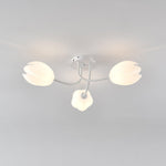 white-tulip-ceiling-light