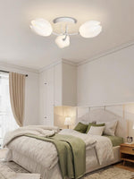 white-tulip-ceiling-light