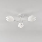 white-tulip-ceiling-light