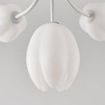 white-tulip-ceiling-light