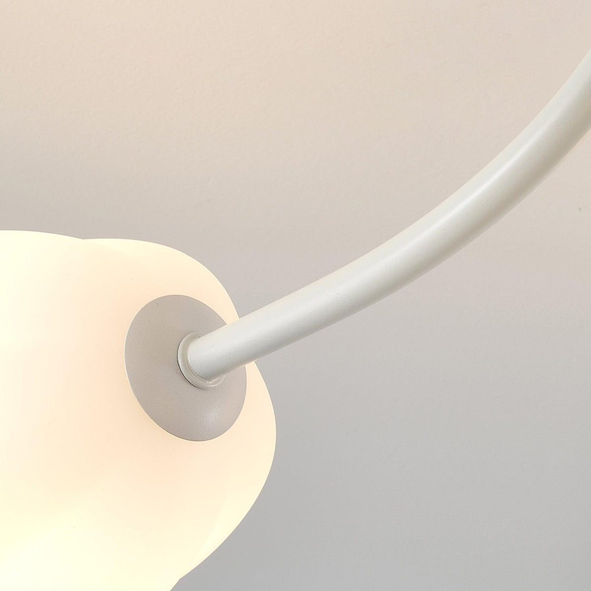white-tulip-ceiling-light