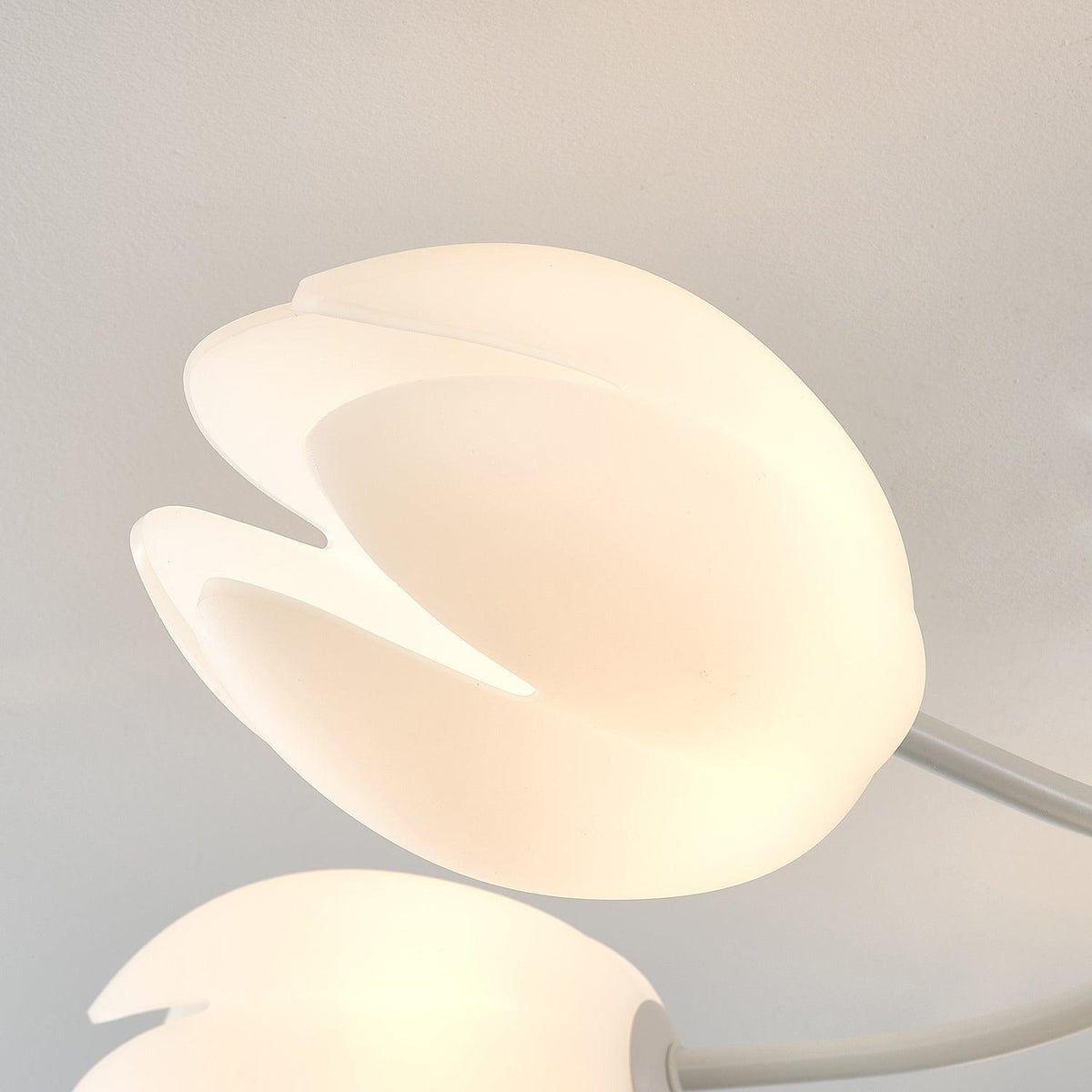 white-tulip-ceiling-light