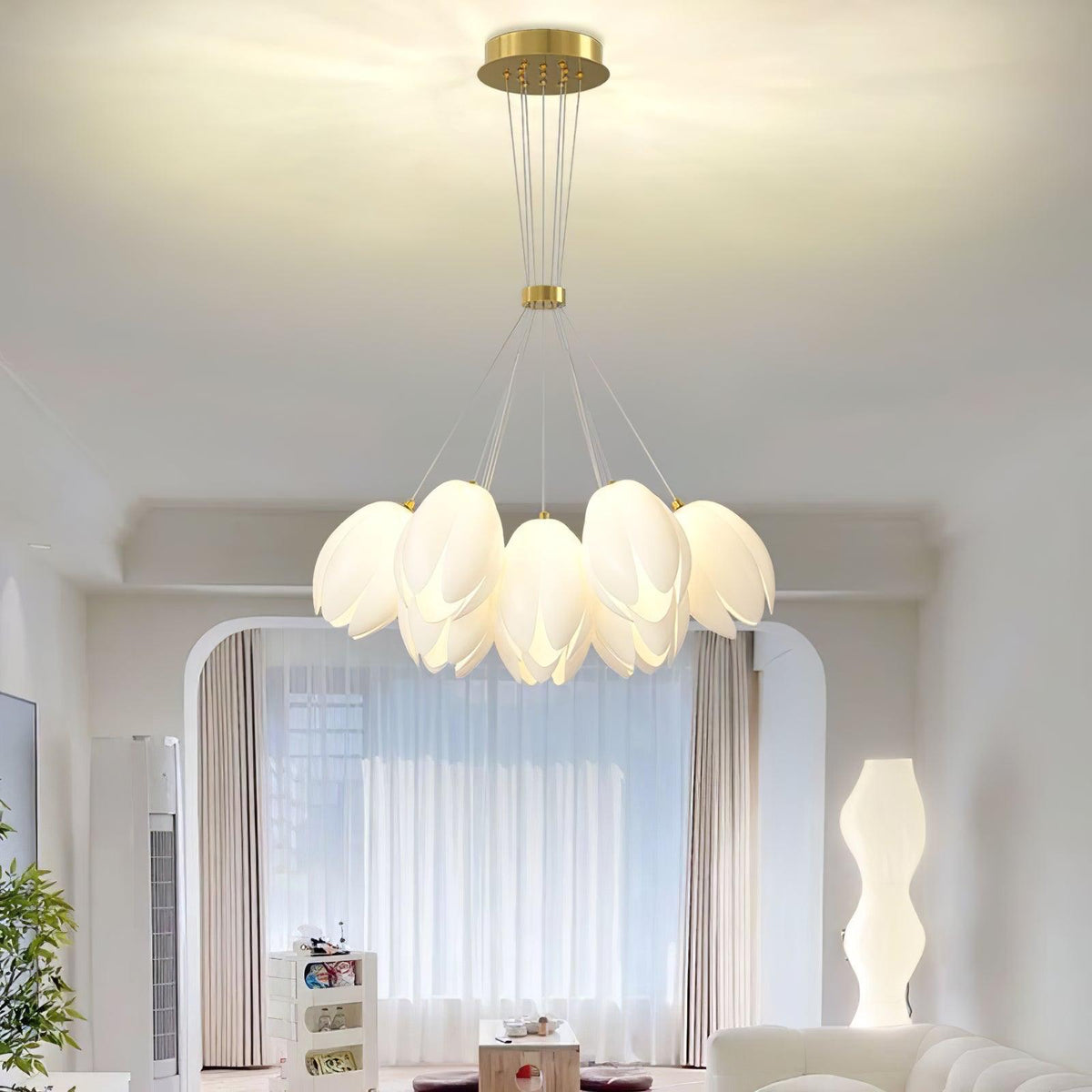 white-tulip-chandelier