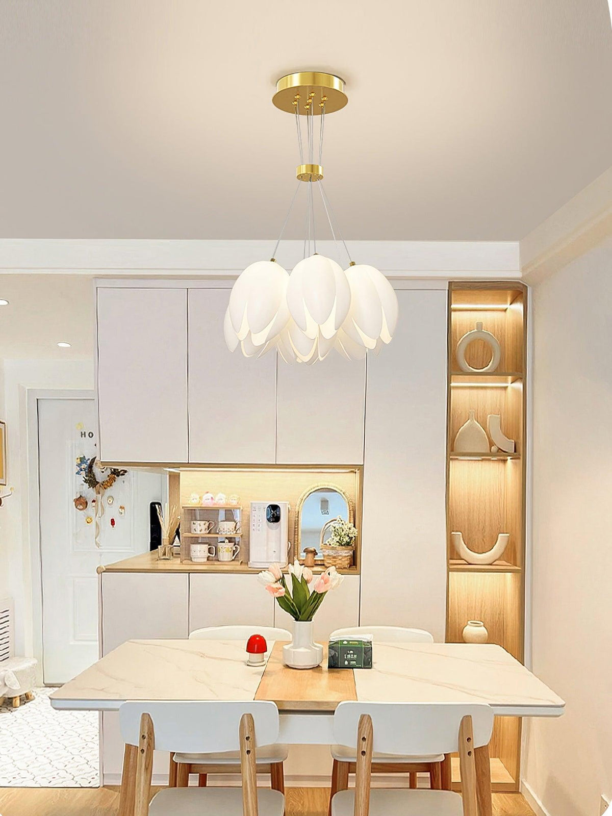 white-tulip-chandelier