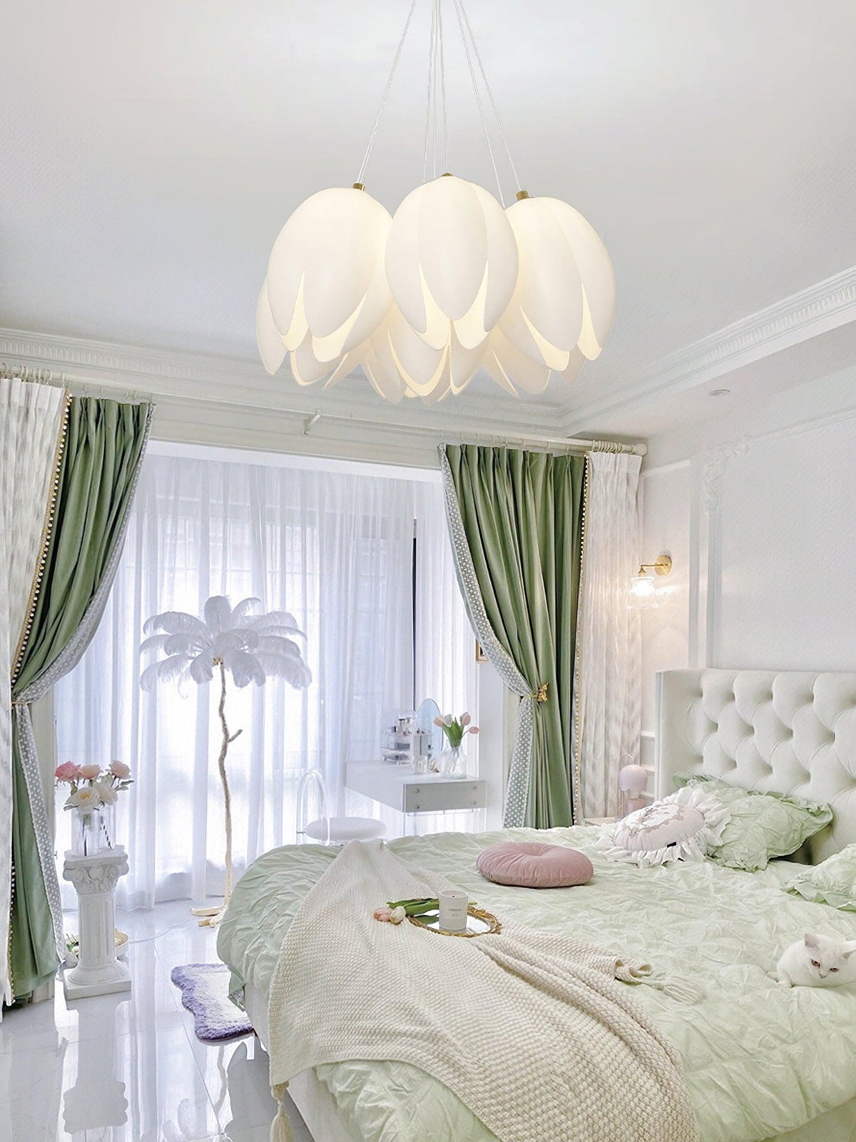white-tulip-chandelier