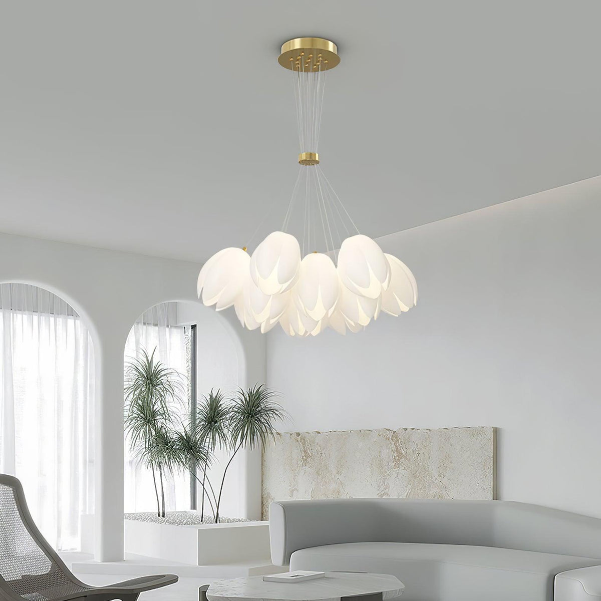white-tulip-chandelier