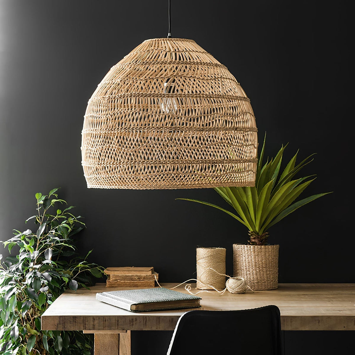 Wicker Pendant Lamp