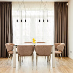Line Art Pendant Light – Modern Linear LED Chandelier