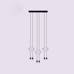 Line Art Pendant Light – Modern Linear LED Chandelier