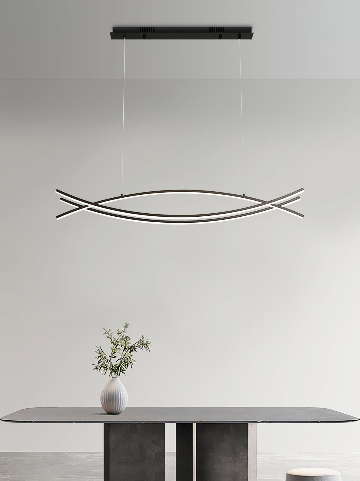 Wishbone Led Chandelier