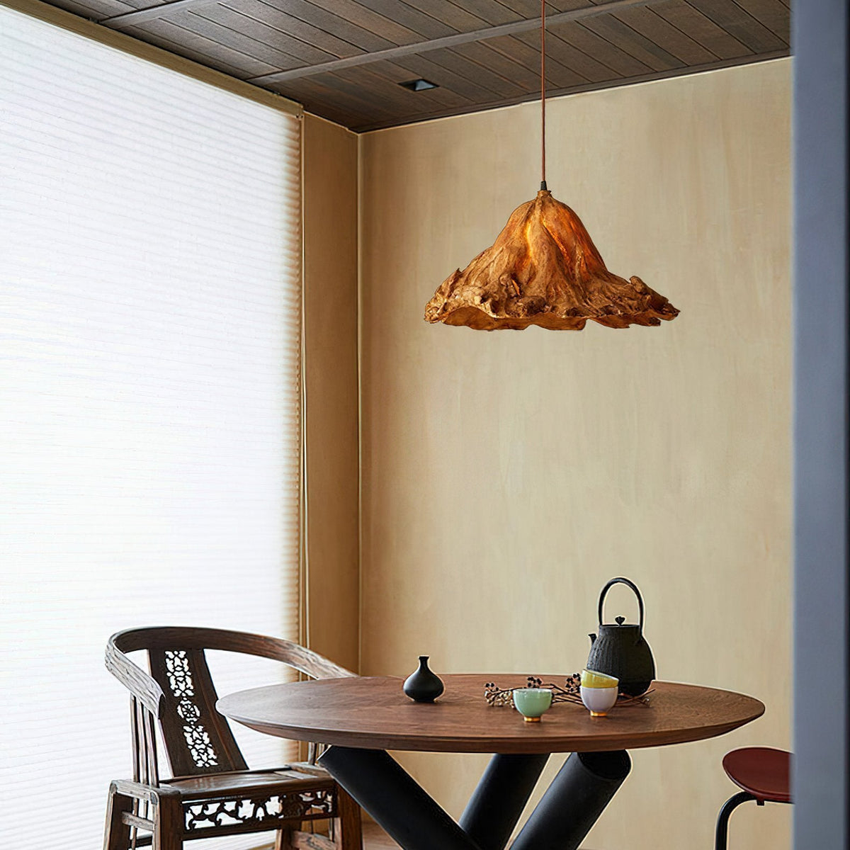 Withered Lotus Leaf Pendant Lamp