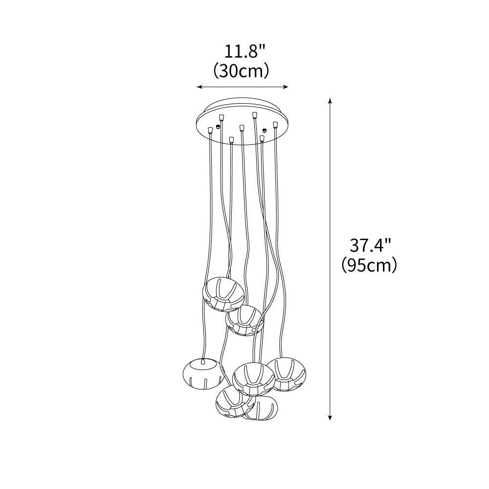 wood-pumpkin-cluster-chandelier