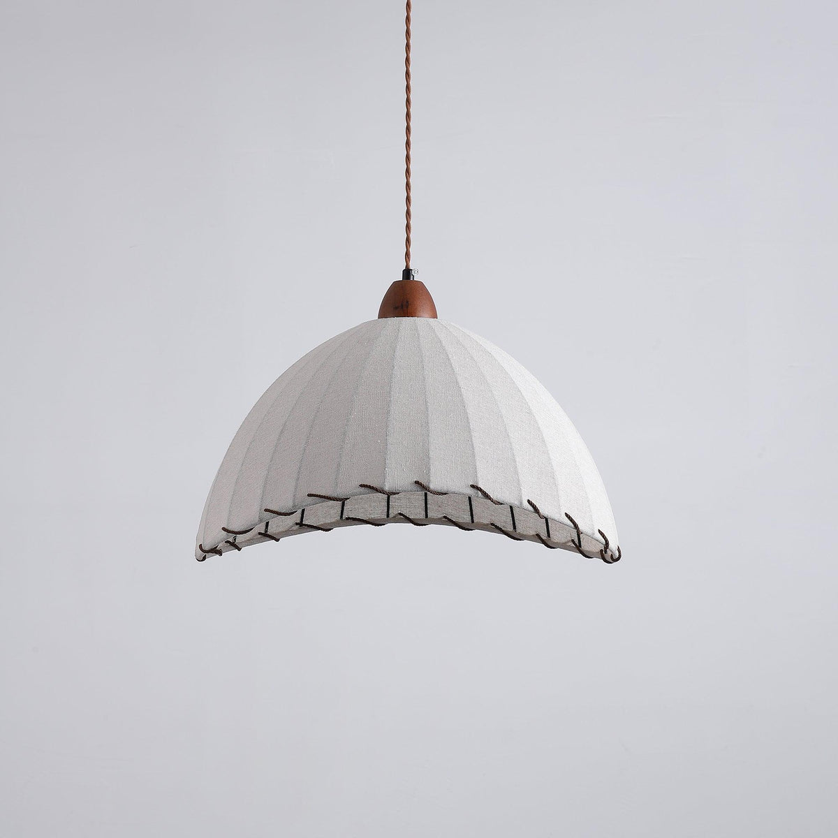 Wood And Fabric Series Pendant Lamp