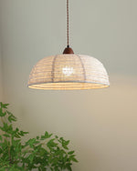 Wood And Fabric Series Pendant Lamp