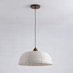 Wood And Fabric Series Pendant Lamp