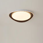 Wood Grain Flying Cake Ceiling Lamp