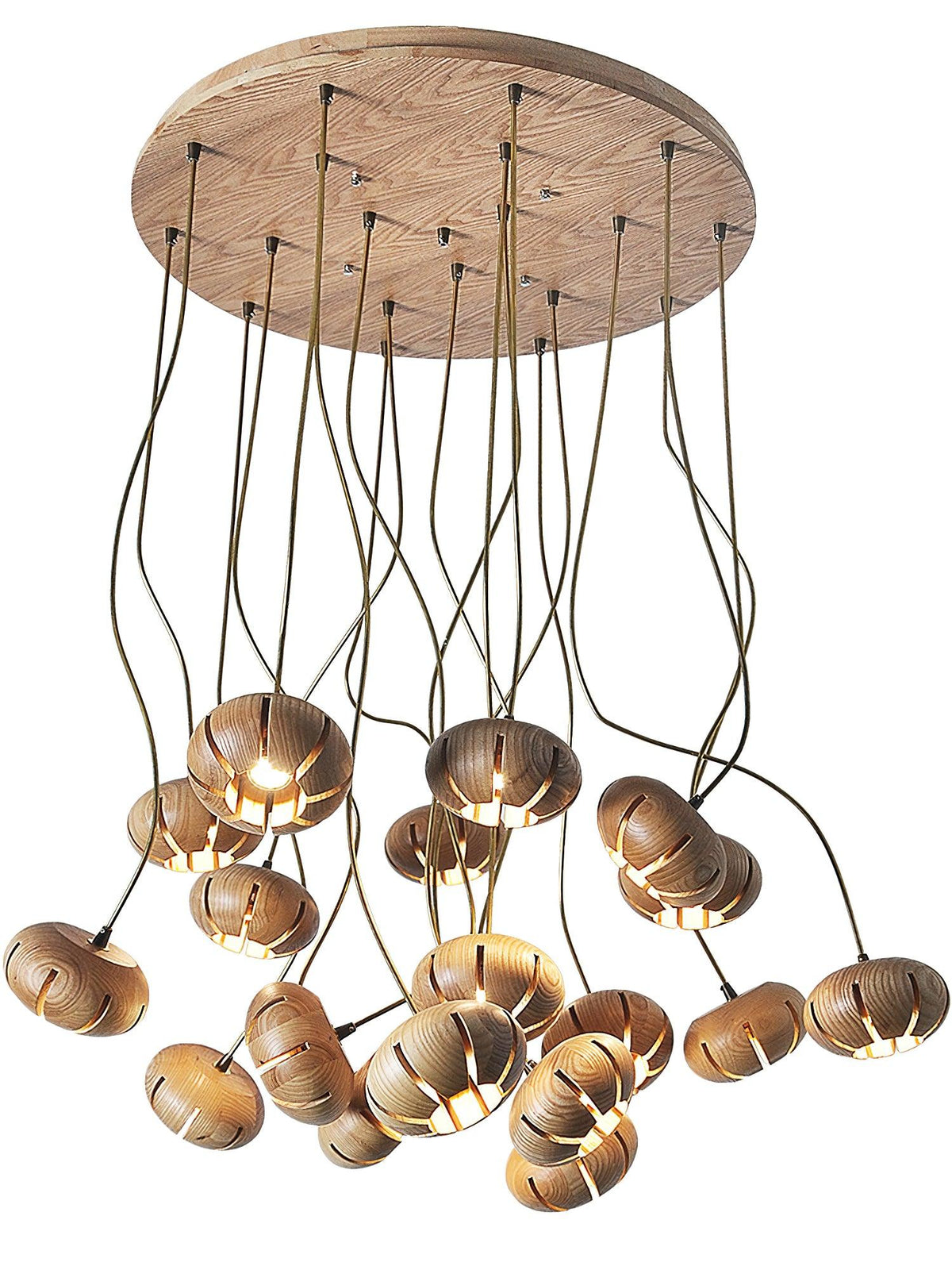 wood-pumpkin-cluster-chandelier