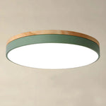 Chic Wood Flush Mount Ceiling Light