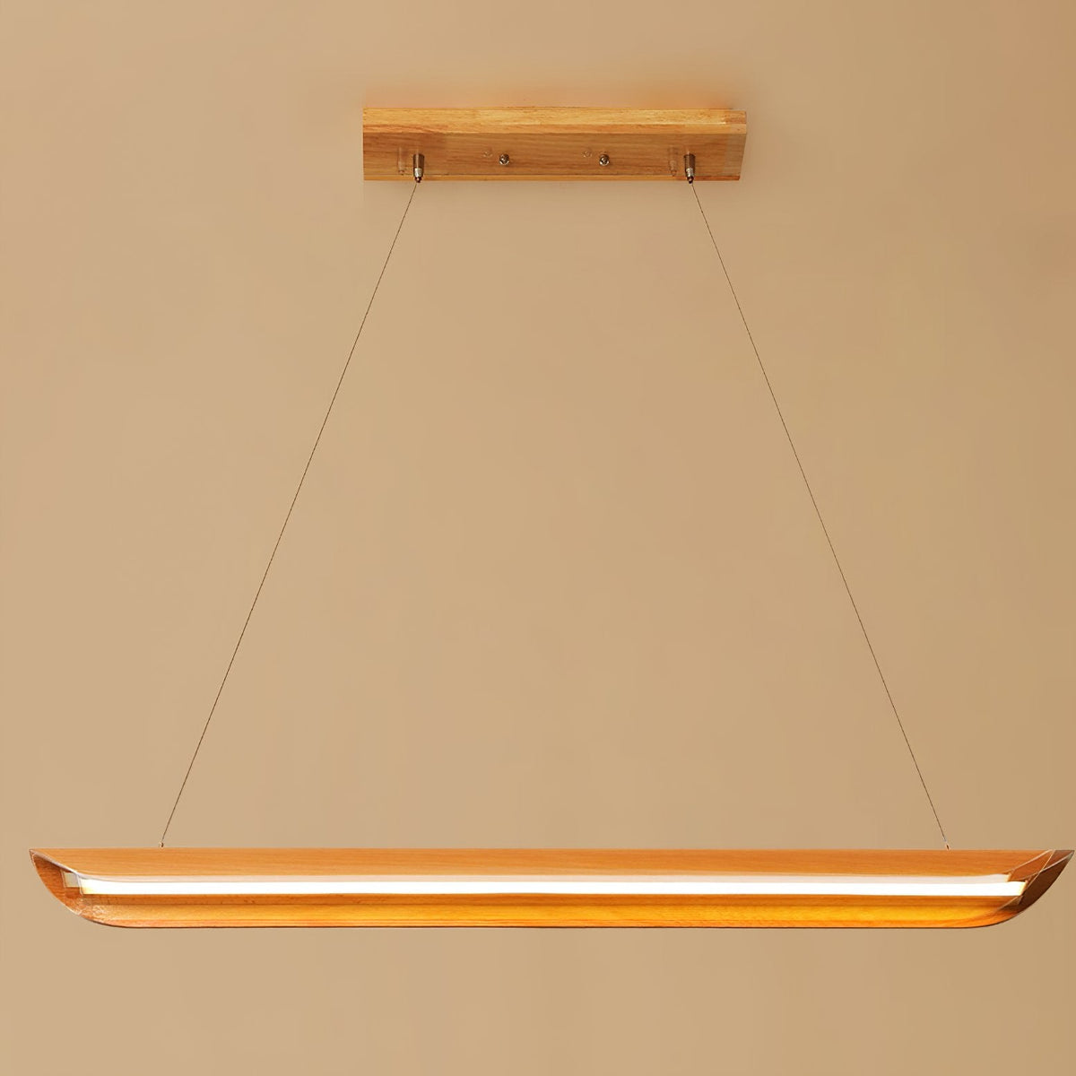 Wooden Boat LED Pendant Light